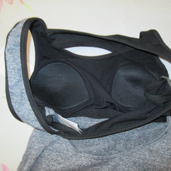 Capezio Leotard SA Small New Dance Ballet Jazz Costume Gray Tank - Picture 6 of 6